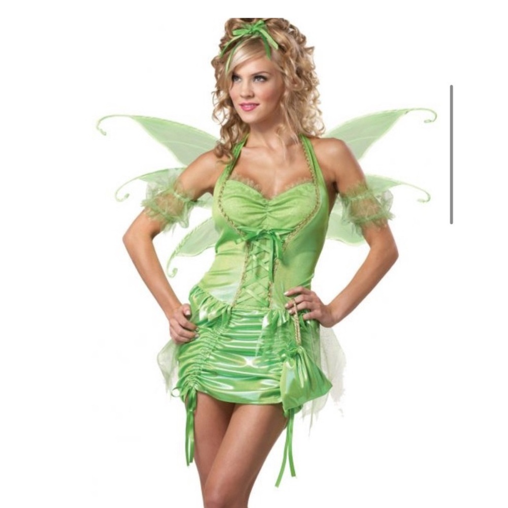 California Costume Tinker Bell Fairy Women’s Costume - Green